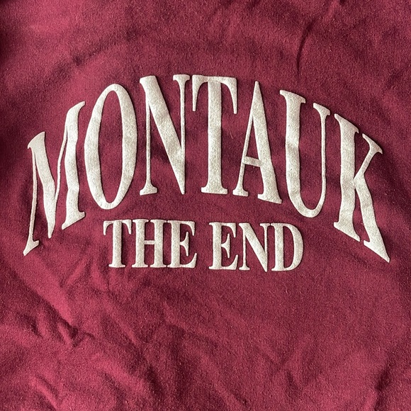 Sweaters Crew neck - MONTAUK THE END - Unisex Size Medium - Picture 2 of 7